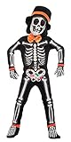 Child Boy Cute skeleton costume for Halloween dress up (3T (3-4 yr))