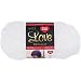 Red Heart E400BM.8010 With Love Metallic Yarn, White