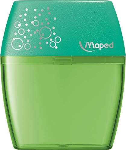 Miniatura 8 de Maped Shaker 035049 - Sacapuntas de 2 agujeros, varios colores