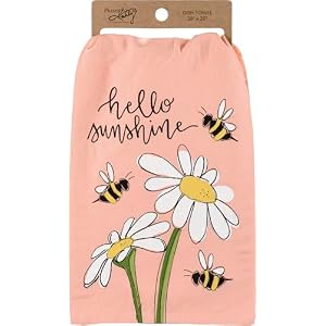 Primitives by Kathy Hello Sunshine Kitchen Towel Primitives by Kathy Hello Sunshine Kitchen Towel
