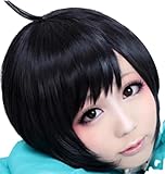 JushCos King of Otaku Cosplay wig for Nisemonogatari Araragi Tsukihi