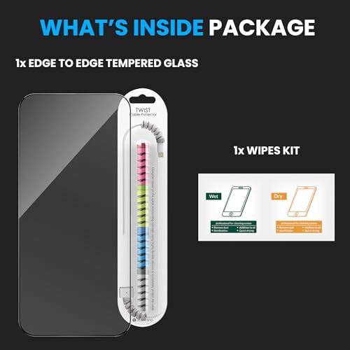 Image of FIRST MART Tempered Glass for Oppo Find X9, 9H 0.3 mm Full-Glue Screen Protector with Cable Protector, 3D Edge-to-Edge, HD Clear, Case-Friendly, Black, Pack of 1