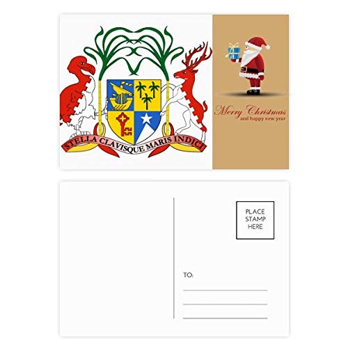Cartes postales du Père Noël emblème national : lot de 20 pour accompagner vos cadeaux