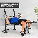 Hammer Hantelbank Bermuda XT, silber/schwarz/rot, 4507 - 3