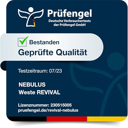 Nebulus Weste Revival Herren (Model: P4735 - Herren, schwarz - wild; Größe: XL) FBA