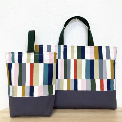 特価 レッスンバック チェリー柄 さくらんぼ柄 入園 入学 手提げ