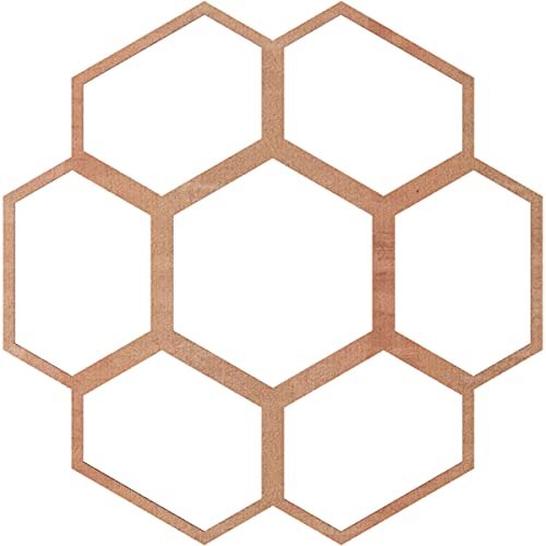 Image of Ekena Millwork 34 inchOD x 12 inchID x 3 /8 inchT Florin Wood Fretwork Pierced Ceiling Medallion, Cherry