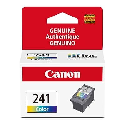 Canon CL-241 Genuine Color Ink Cartridge, Compatible with MG2120/3120/4120, MX512/432/472/372/392/522/532/452, MG2220/3220/4220/3520/3620, TS5120