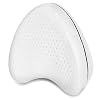 Knee Pillows For Sleeping For Back Pain,Leg Pillow For Sleeping On Side,White Contour Memory Foam Cushion Knee Support…