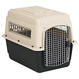 medidas transportin perro avion vueling Homologado con el sello IATA Global Transportín Vari Kennel tamaño Extra Large para Mascotas  Transportín de plástico con Puerta metálica  Transportín para avión