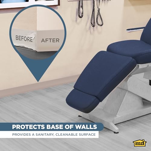 Image of M-D Building Products 23647 4 in. x 48 in. Desert Beige Self-Stick Vinyl Wall Base