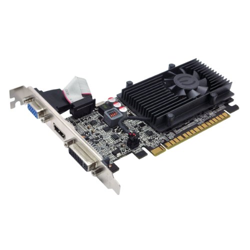 Evga Geforce Gt 610 2048Mb Ddr3, Dvi, Vga And Hdmi Graphics Card (02G-P3-2619-Kr) #TOP1