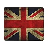 Revêtement en tissu lisse : tapis de souris imprimé drapeau britannique de haute qualité, revêtement en tissu lisse offrant une glisse sans couture et un suivi précis du mouvement, sans introduire de friction excessive. Le matériau est également doux pour la peau, vous permettant de travailler efficacement et confortablement.