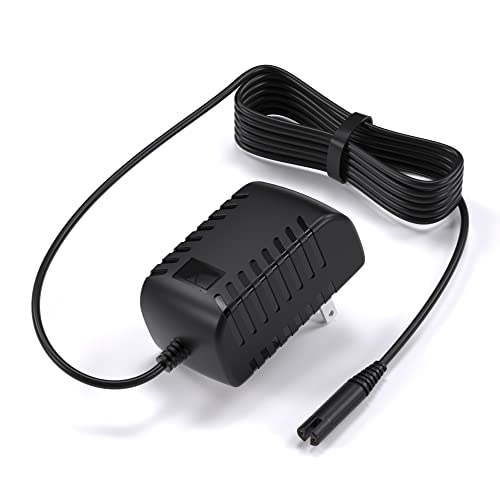 Replacement for Waterpik Charger Compatible with WP360 WP360W WP462 WP462W WP450 WP450W Power Cord 【Two Prong Adapter】