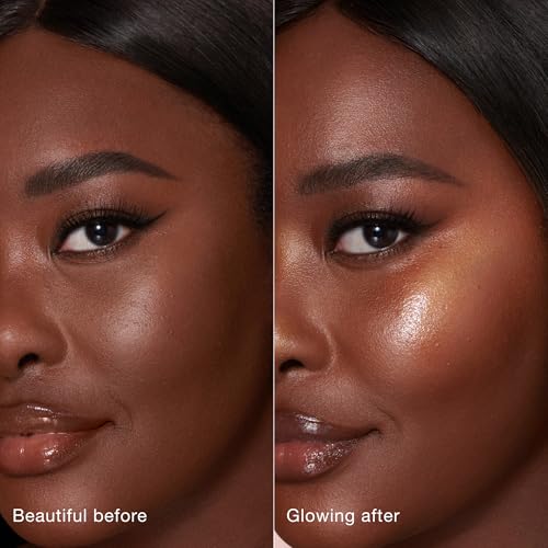 Image of Charlotte Tilbury Beauty Light Wand Liquid Highlighter Makeup - Soft-Focus Highlighter & Blush for Cheeks - Pearlescent, Weightless Radiant Finish
