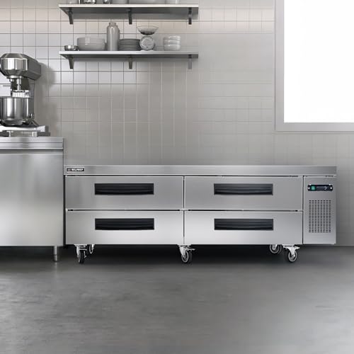 Wilprep WNOCD41 Refrigerated Chef Base, 72 Inch 4 Drawer Commercial Chef Base Refrigerator thumb #7