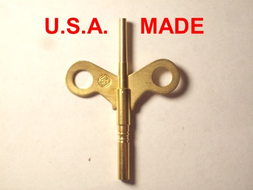 Seth Thomas Trademark Clock Winding Key Double End #6/0000
