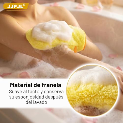 Miniatura 2 de Jjpjl 5 Piezas Manoplas Baño,Toallas Pequeñas,Manoplas De Baño Guantes Para Lavarse Tamaño,5 Colores,Franela,Guantes De Limpieza Facial,15 X 20cm Tipo 1