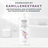 by Amazon Geschmeidiges und Glänzendes Shampoo, 2 x 400 ml