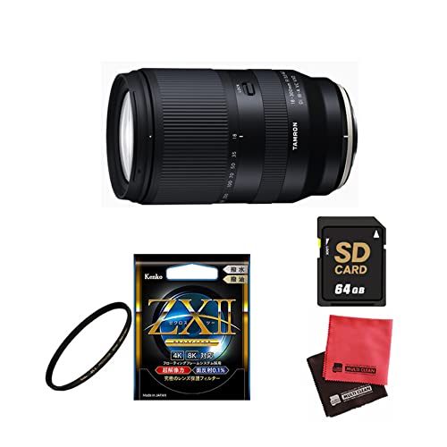 TAMRON 18-400mm 保護フィルム使用、レンズキャップなし Amazon.co.jp: タムロン 18-300mm F3.5-6.3 Di-A VC VXD ソニーE
