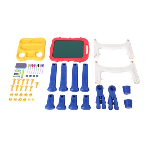 Tangxi Caballete de Arte Magnético Ajustable para Niños y Niñas, Tablero de Dibujo Giratorio de Doble Cara, Juguete Educativo para el Aprendizaje Temprano, Opción de Regalo Ideal