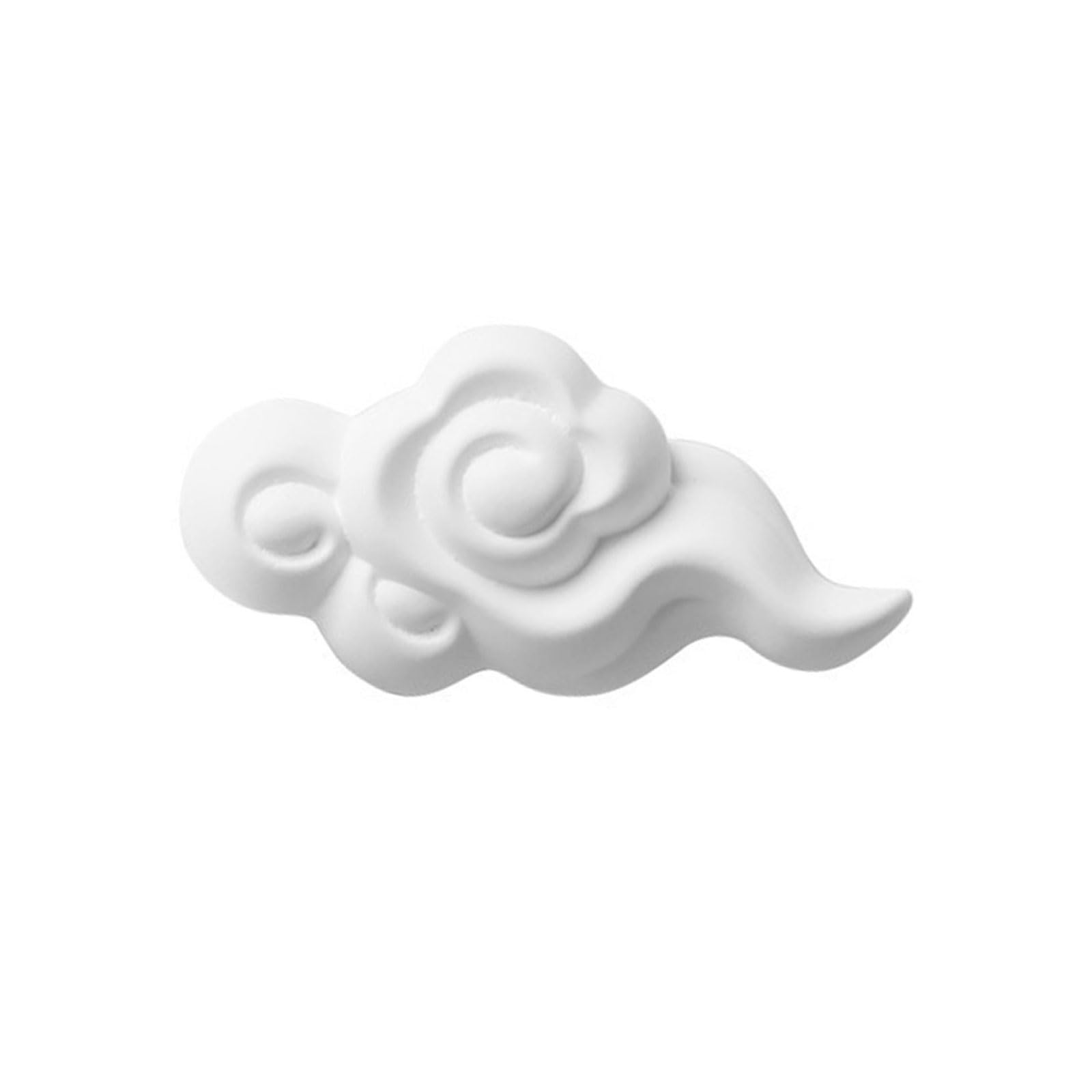 MALSSE 3D Resin Cloud Magnet Chinese Cultural Symbol for Fridge Memos 3D Sticker Photos Home and Kitchen Decoration Gift Refrigerator Magnets