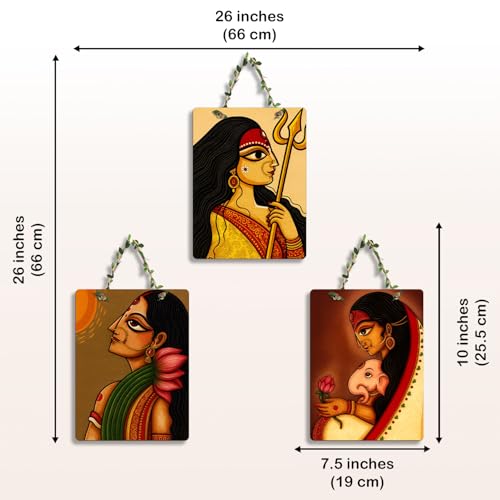 Image of Sehaz Artworks Home Decoration Items for Living Room | Wall Hanging Decoration | Wall Decor Items for Living Room | Pooja Room Decorations Items | Decorative Items for Living Rooms