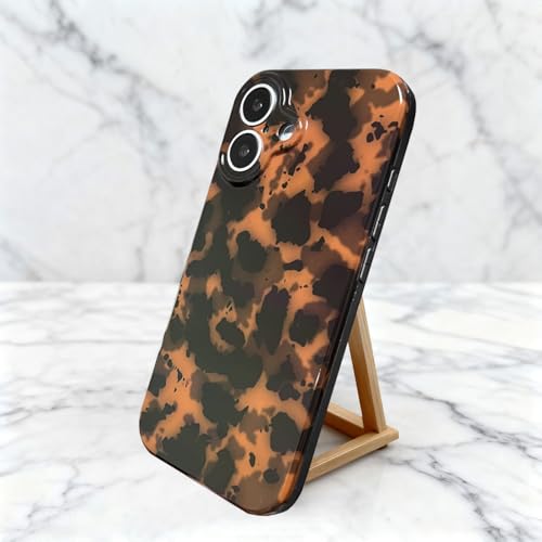 Coque léopard iPhone 16 Plus joli motif mignon cadeau pour filles - 5