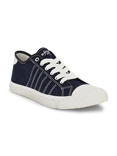 Image of San Frissco Men's Sneakers Textured Casual Lace Up Shoes Soft Cushioned Footbed with Rubber Sole Stylish, Trending, Comfortable, Lightweight, Durable Perfect for Parties, Office and College