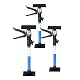 Zargenspanner Wiltec 3er Set für Türrahmen 51-115 cm stufenlos