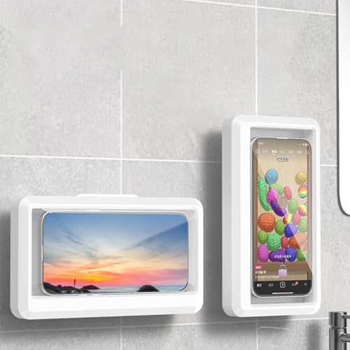 Soporte de móvil para ducha y bañera impermeable ideal para cocina o piscina 3