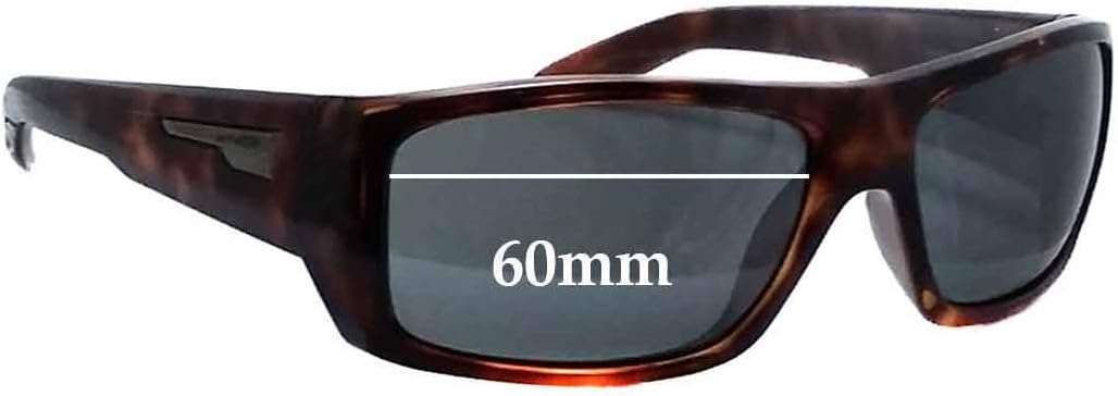Sunglass Fix Replacement Sunglass Lenses Compatible for Arnette Munson AN4164 60mm (Non-Polarized Diamond Hazel Grad Gold Flash Pair-SFx Diamond)