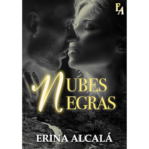 NUBES NEGRAS Audiolibro Por ERINA ALCALÁ arte de portada