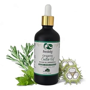 Seddy Organic Castor Oil with Rosem...