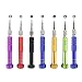Precision Small Repair Tools Kit, Repair Screwdriver Set 7 in 1 for Fixing Cell Phone Watch Computer Tablet, Removable Opening Pry Tool Repair Kit Set, 1 Set