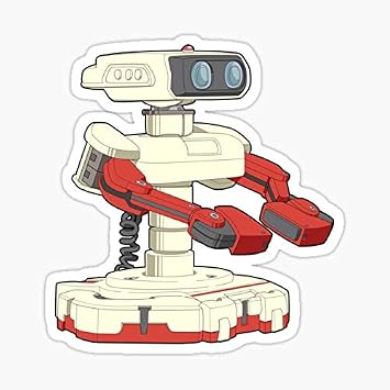 Super Smash Bros. ROB Sticker - Sticker Graphic - Auto, Wall, Laptop, Cell, Truck Sticker for Windows, Cars, Trucks