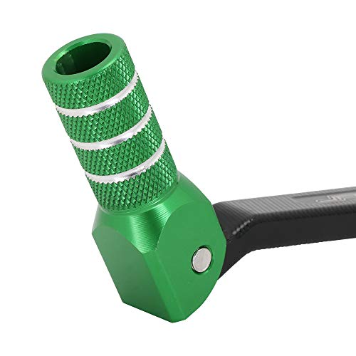 JFG RACING Dirt Bike Gear Shifter Lever Folding Shift Pedal for KLX250 D-Tracker 2001-2020, KLX300 2021-2025, KLX300R 2020-2024 Dirt Bike, Green by JFG RACING - Image 2