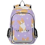 Großer Rucksack: Unser Rucksack mit verstellbarem, gepolstertem Schultergurt ist stark und bequem, kann als Schultasche, Reisetasche, Tagesrucksack, Freizeitrucksack verwendet werden. Perfekt für Schule, Studium, Camping, Wandern, Picknick usw.