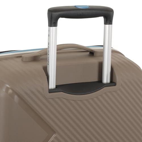 Image of American Tourister Kamiliant Set of 3 Small - 55 Cm, Medium - 68 Cm & Large - 79 Cm Polypropylene Hard 4 Wheeler Spinner Trolley Bag Luggage Trolley (Fossil Grey)