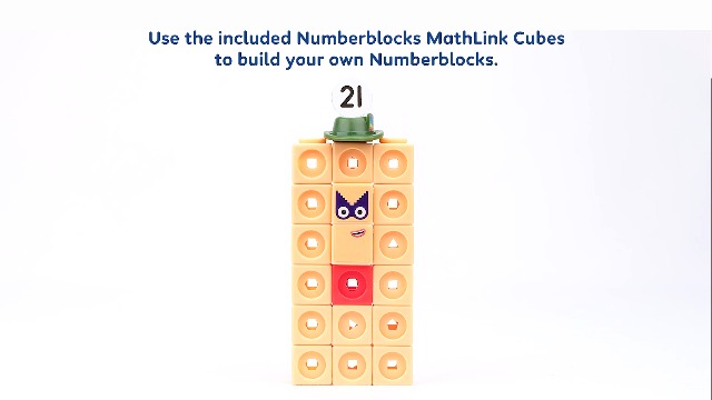 Learning Resources MathLink Cubes Numberblocks 21–30 | Set De Actividades Con 20 Juegos Educativos | Juguetes Para Niños De 3 Años En Adelante