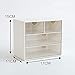 Produktbild Funytine Schubladen-Aufbewahrungsbox Schreibwaren Kosmetik-Schublade für Office Study Diverses (Capacity : Nine Gird, Color : White)