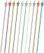 10PCS Finger Reading Stick,Teacher Pointer Finger Stick for Classroom, Mini Hand Pointer School Student Teacher Supplies-Macaroon