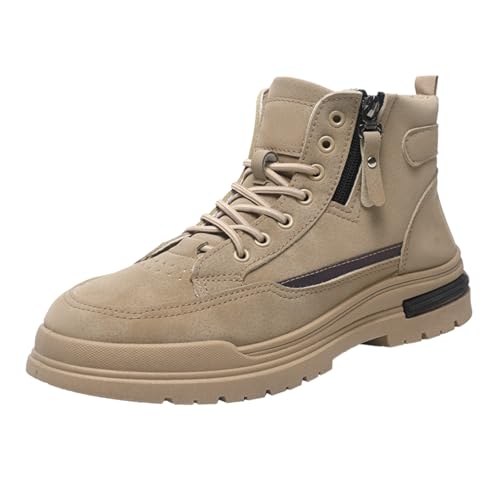 Bottes d'hiver homme en daim café pointure 41 1/3 montantes