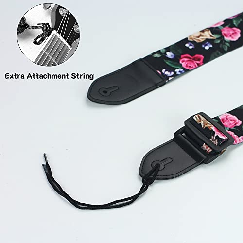 ZTTTD Sangle de Guitare Unisexe bandoulière personnalité Pick Sangle Boucle bandoulière (Color : A, Size : One Size) - Les Beatles, Paul McCartney, John Lennon, RIngo Starr, George Harrison ZTTTD Sangle de Guitare Unisexe bandoulière personnalité Pick Sangle Boucle bandoulière (Color : A, Size : One Size) – Image 5