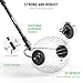 NEEWER Tennis Ball Pickleball Collector Roller, No Bending Over Quick Rolling Picker for 1.5