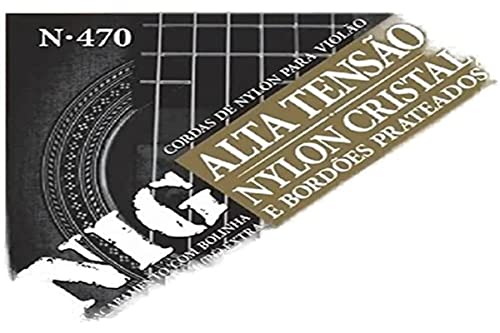 Cordas Para Violão, Rouxinol, Nylon Cristal, Alta Tensão