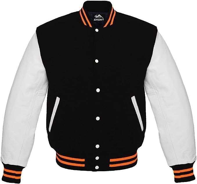 Griffins Varsity Letterman Baseball Bomber Letterman Jackets Genuine Leather Sleeves & Multi Wool Color Options