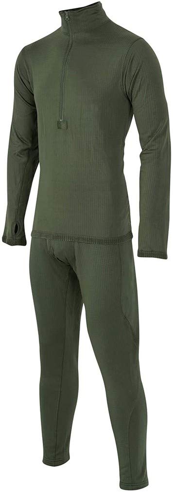Helikon-Tex Underwear (Full Set) Us LVL 2 Tuta Integrale (Set Completo) US LVL 2, Colore Nero Bambini e Ragazzi (Pacco da 1)