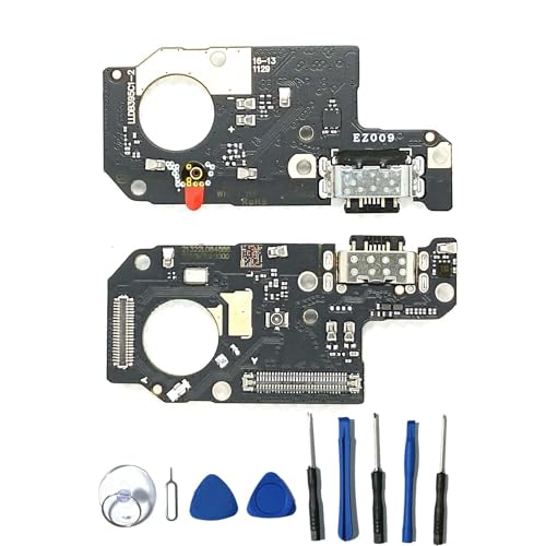 Eutoping USB Charging Port for Redmi Note 12 4G Dock Connector Charger Board Assembly Replacement with Tool