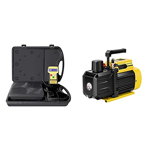 VIVOHOME HVAC Charging Scale and Vacuum Pump Kit #TOP16